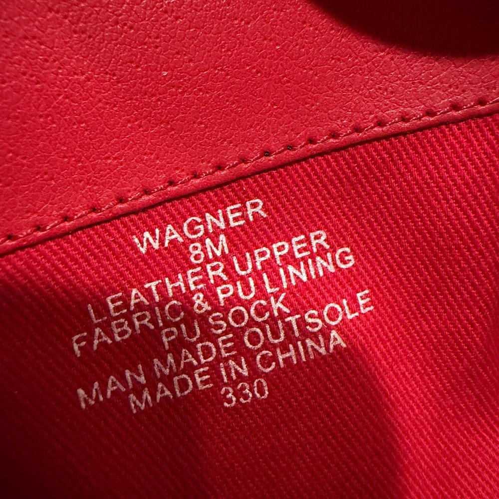 Elegant Red Suede leather Ankle Boots - Picture 4 of 9